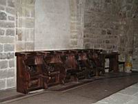 Carcassonne - Notre-Dame de l'Abbaye - Stalles (1)